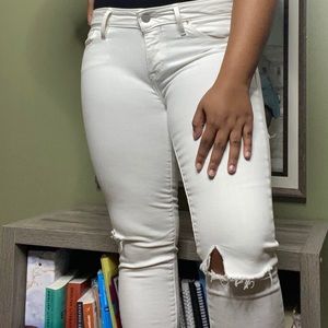 Soft white Calvin Klein jeans
